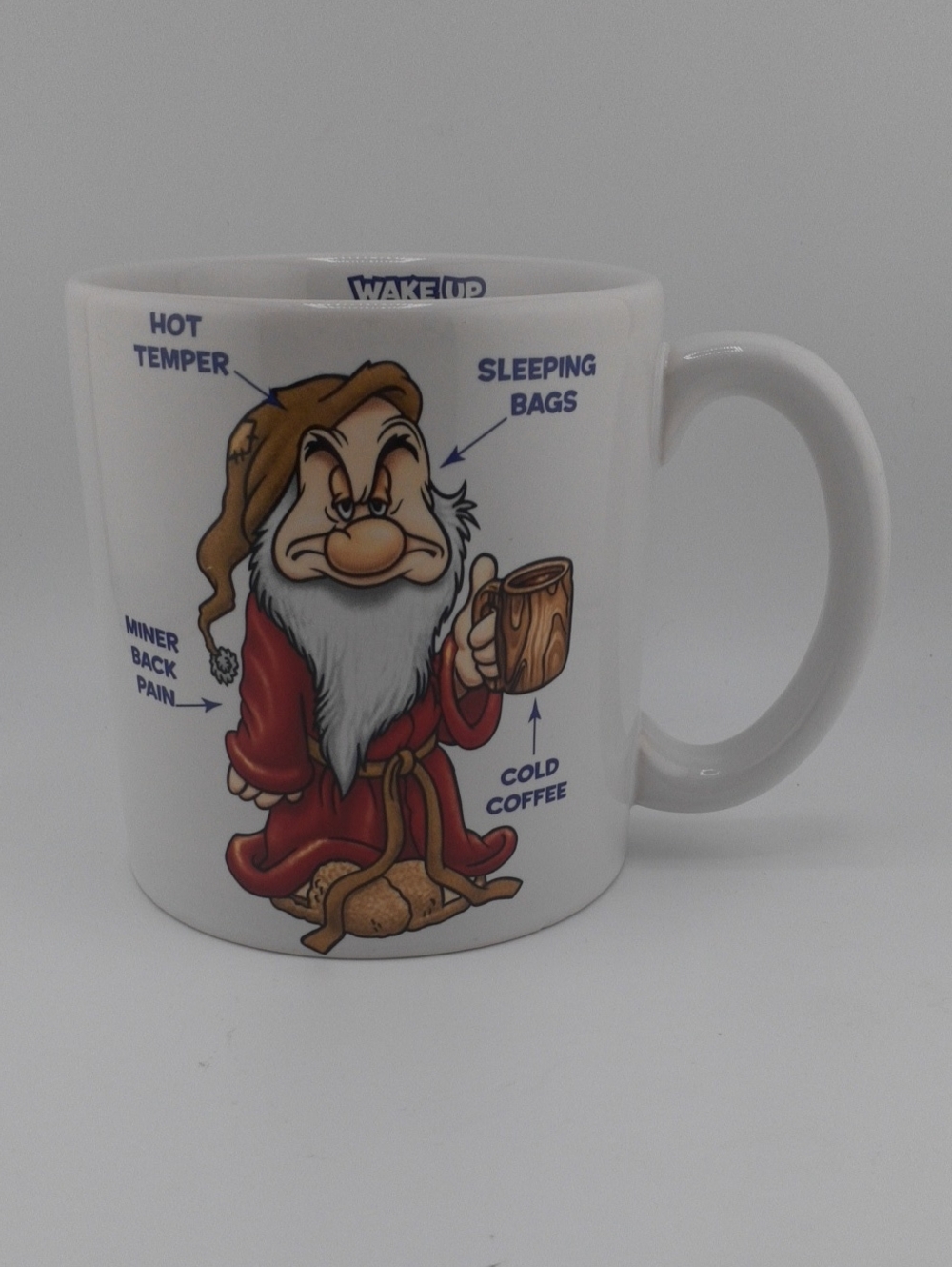 Disney Store Mug Wake Up Grumpy